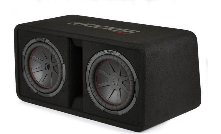 Kicker 48DCWR102 Dual 10" Comp-R Sub Enclosure Ported