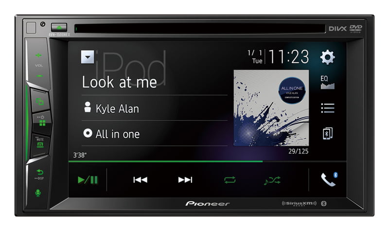 Multimedia Receiv w/6.2" Display, Bluetooth