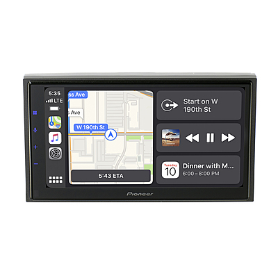DMHWC5700NEX MODULAR 6.8" Screen, Wireless Apple Car Play, Android Auto