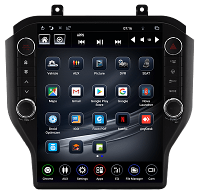 LINKSWELL MUSTANG GEN 5 - 12" SCREEN W/APPLE CAR PLAY LINKSWELL MUSTANG GEN 5 - 12" SCREEN W/APPLE CAR PLAY